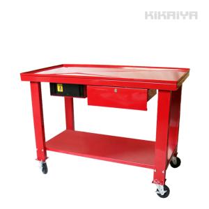 KIKAIYA（キカイヤ） ワークテーブル バックボード付 業務用 作業台