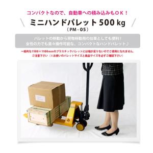 ミニハンドリフト 500kg 軽量 コンパクト...の詳細画像1