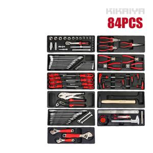 キャビネット用 工具セット 84pcs キャビネットにジャストサイズ