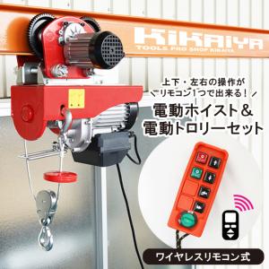 電動ホイスト トロリー セット 500kg ワ...の詳細画像1
