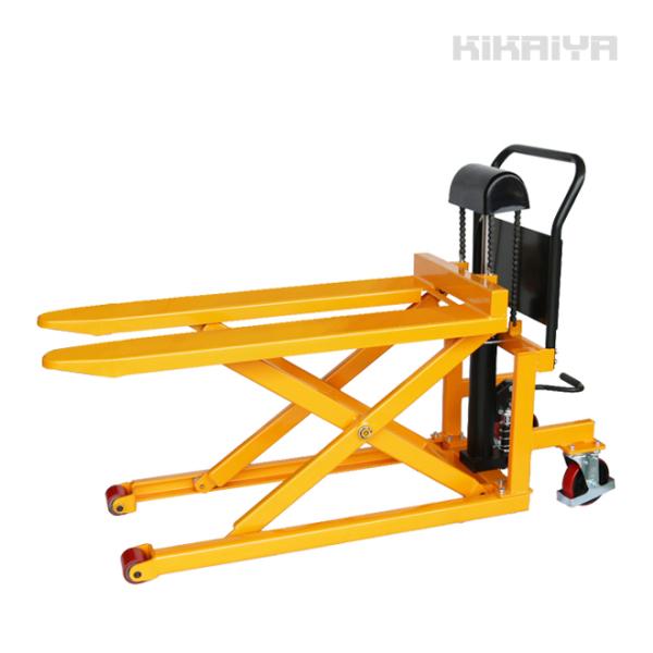 リフトテーブル スキッドリフト 500kg 油圧式運搬昇降台車 物流保管用品リフター 昇降式ハンドリ...