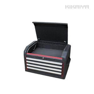 KIKAIYA ツールチェスト 4段 (7段用) リンクル塗装 ブラック KIKAIYA ツールチェスト 4段 (7段用) リンクル塗装 ブラック