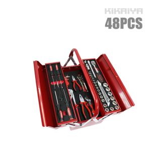 工具セット48ｐｃｓ 工具箱 DIY ツールセット KIKAIYA