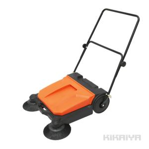 手押し式 スイーパー 12L 手動 掃除機 工場内清掃 （送料無料） KIKAIYA｜kikaiya