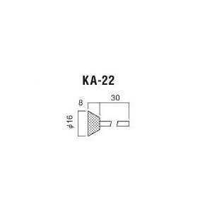 日立工機　軸付トイシ(WA80PV)(KA-22) 939112