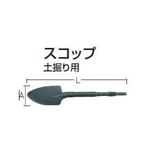 マキタ　120mmスコップ(HM1201用)　A-25220｜kikaiyasan