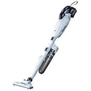 【メーカー純正セット】マキタ　40V充電式クリーナー(カプセル式/ワンタッチスイッチ)白　CL001GRDCW【サイクロンアタッチメント付】