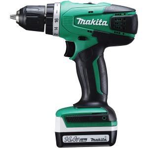 マキタ（makita） 14.4V充電式振動ドライバドリル(ライトバッテリ2個