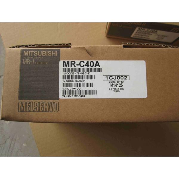 MR-C40A　三菱電機サーボアンプ　新品同様/保証付き　納期7-10日