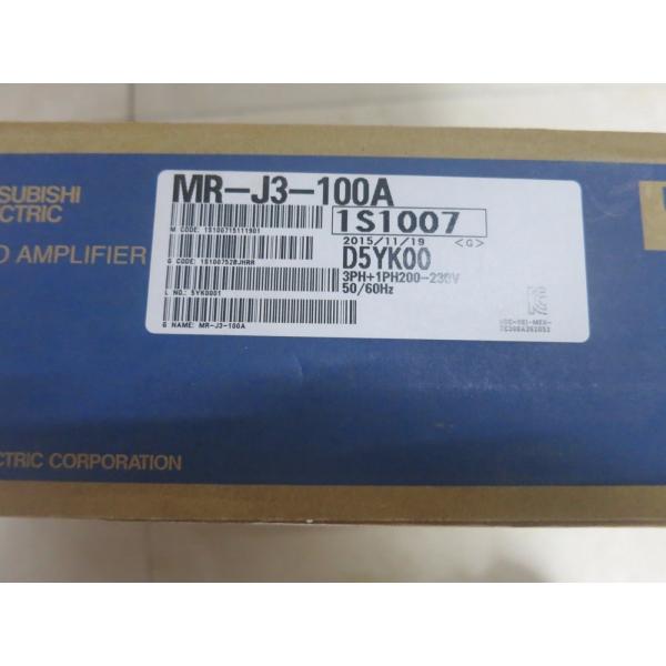 MR-J3-100A　三菱電機サーボアンプ　新品同様　納期7-10日