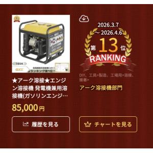 ★アーク溶接★エンジン溶接機 発電機兼用溶接機...の詳細画像1