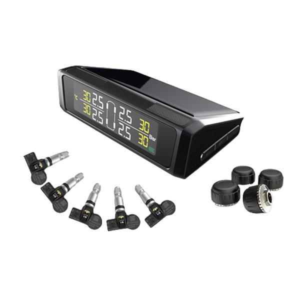 TPMS タイヤ 空気圧 モニタリング センサー 計測 USB ワイヤレス ソーラー 無線 温度 監...
