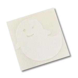 おばけステッカー　高さ4×W4cm　ハロウィンイベント　デカール　デコシール　文字シール カッティング　切り文字　　