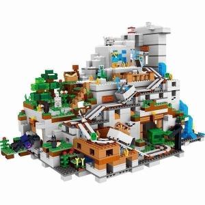 マインクラフト 山の洞窟 The Mountain Cave 大人気ミニフィグ 豪華セット マインクラフト ブロック レゴ 互換 　｜kikiplaza