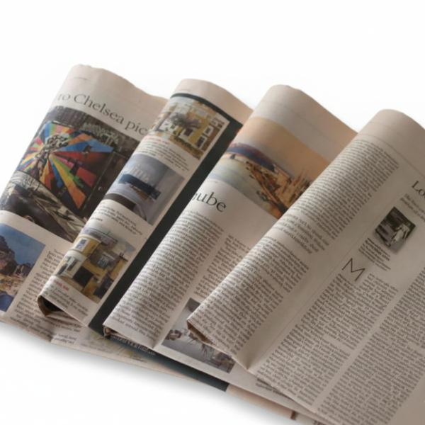 フィナンシャルタイムズ ウィークエンド版House&amp;Home 5枚入り 英字新聞ピンクペーパー