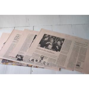 英字新聞30枚セット 衝材用ラッピング 包装紙...の詳細画像1
