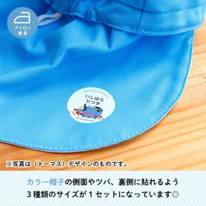 体操帽 トーマス お名前 シール 保育園 幼稚...の詳細画像1