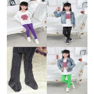 タイツ 全５色　綿１００％　S/100ｃｍ~L/140ｃｍ