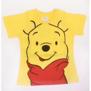 送料無料プリント　プーさん半袖Ｔシャツ90cm〜130cm　韓国子供服　春夏　メール便対応