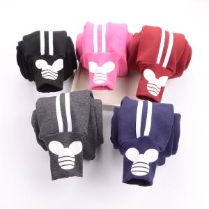 限定セール/SALE　送料無料スパッツ　ズボン　ジャージ　静電気防止　厚め暖かい　可愛いミッキーマック☆