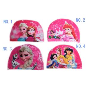 キッズ　スイムキャップ　水泳　帽子　可愛いスイミングキャップキャラクター　選べる全6種　