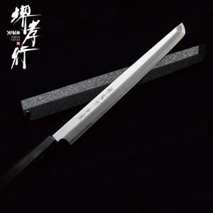 300mm 白虎 先丸蛸引き包丁(関東型刺身包丁) 堺孝行 印 (要 納期確認