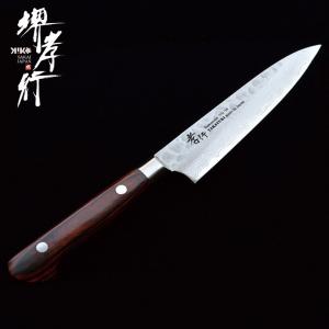 180mm 霞研 鎌形薄刃包丁(関西型菜切り包丁) 堺孝行 印 : ジョイ