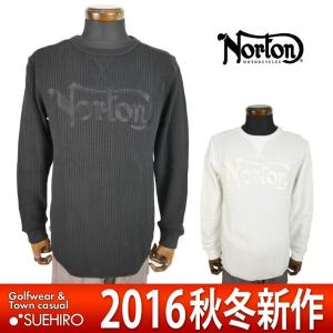 メール便・ゆうパケット・ゆうパケット ノートン NORTON メンズ ビッグワッフルロンT （M/L/XL/XXL寸メンズ） 秋冬 30％OFF/SALE｜kikuji