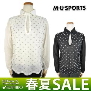 MUスポーツ ゴルフウェア 長袖シャツブラウス （M/L/LL寸：レディース） 春夏 60％OFF/SALE｜kikuji