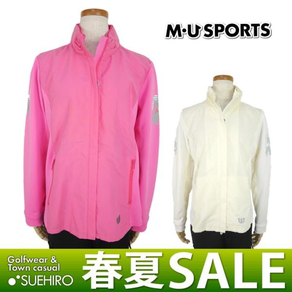 MUスポーツ ゴルフウェア ブルゾン （M/L/LL寸：レディース） 春夏 55％OFF/SALE