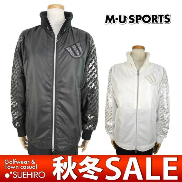 MUスポーツ ゴルフウェア 長袖ブルゾン （M/L/LL寸：レディース） 秋冬 SALE