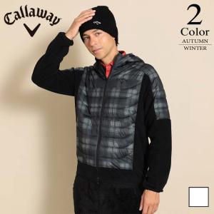 キャロウェイ Callaway ゴルフウェア フルジップ中綿スウェット （M/L/LL寸：メンズ） 2023秋冬新作モデル SALE c23217109｜kikuji