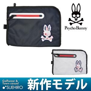 サイコバニー Psycho Bunny GOLF ゴルフ ポーチ （30×20×5cm：メンズ） ポイント5倍 新作モデル｜kikuji
