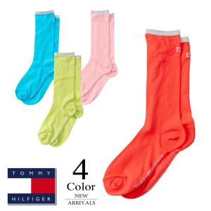 メール便・ゆうパケット トミーヒルフィガー TOMMY HILFIGER ソックス（FREE(23-25cm)：レディース）  ポイント5倍 2023新作モデル thmb3s1f