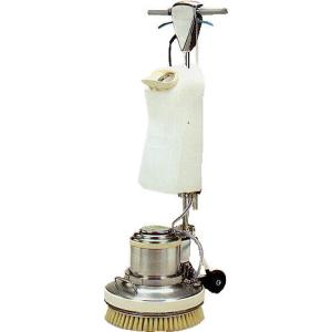 業務用ポリッシャー「リンレイ：10インチ ポリッシャー ブラシ付」床用