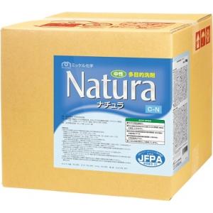 業務用洗剤「ミッケル化学：ナチュラ 18L入り」中性床用クリーナー｜kikumi