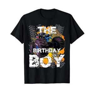 The Birthday Boy Monster Truck Matching Family Party TShirt