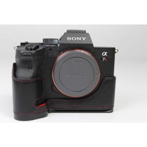 BolinUS A7R IVケース ハンドメイド 本革 ハーフカメラケース バッグ カバー メタルブラケット Sony A7R IV/A9 IIの商品画像