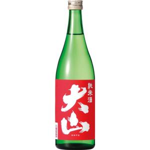 大山 赤 純米 720ml 山形県 加藤嘉八郎酒造 日本酒 地酒 お酒 ウチ飲み純米酒 日本名門酒会 家飲み 純米酒｜kikusui-store