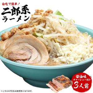 即席ラーメンセット ラーメン チャーシュー 付きセット 送料無料 二郎系ラーメン