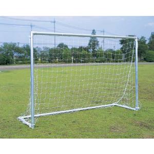 (送料無料)(個人宅配送不可)AKABANE　アカバネ　60Φアルミフットサルゴール　ネット付　2台1組　B-4663