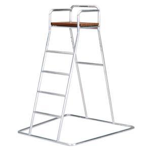 (個人宅配送不可)　EVERNEW　エバニュー　テニス　学校　体育　審判台アルミ１５０ＰＷ　EKD704　(送料無料)　