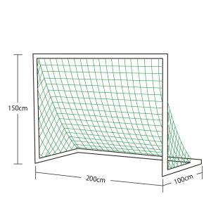 EVERNEW（エバニュー） サッカー ジュニアサッカーゴールネットJ106 緑