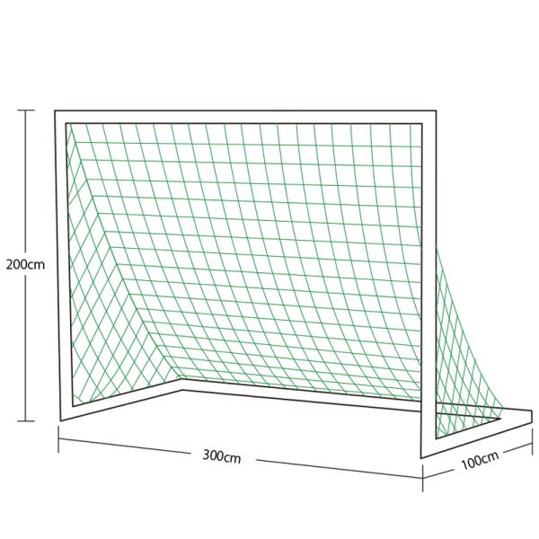 EVERNEW　エバニュー　ミニサッカーゴールネットM102　2枚1組　EKU030　(送料無料)　