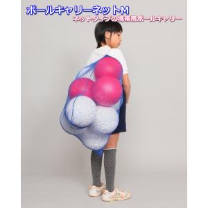 (送料別)AKABANE　バレーボール　サッカー　ボール収納　ボールキャリーネットM　　(アカバネ)...
