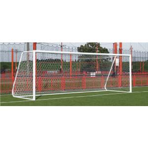 (法人様限定)(送料別)(三和体育)アルミサッカーゴール　六角ネットセット　少年用　S-0147 サッカー ジュニア