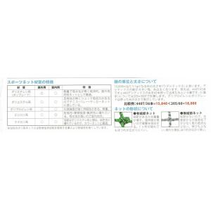 (送料無料)(三和体育)一般用サッカーゴールネ...の詳細画像3