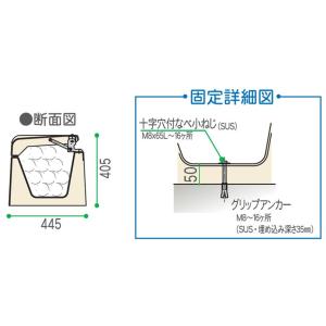 (送料別)(個人宅配送不可)(三和体育) 学校...の詳細画像2