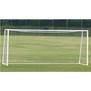 (法人様限定)(送料別)(三和体育)アルミサッカーゴール少年用 ジュニア 80DX 六角ネットセット（S-4849+S-3413）2台1組　S-4848　サッカー