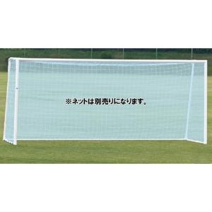 (法人様限定)(送料別)(三和体育)アルミサッカーゴール少年用　ジュニア　80DX　2台1組　ネット別売　S-4849　サッカー
